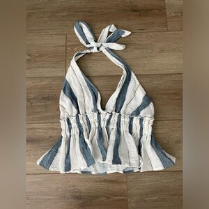 Beach drive halter top